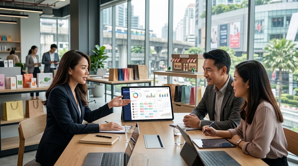 payroll for retail chains Thailand
