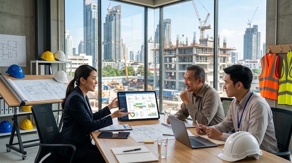 payroll services for construction companies Thailand